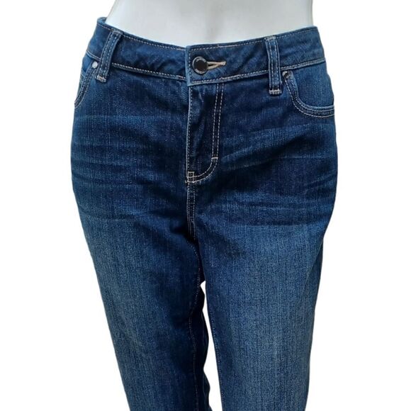 647539....JLO Jennifer Lopez Boyfriend Jeans Size 6, W30" 26"Inseam  9"Rise - Picture 2 of 6